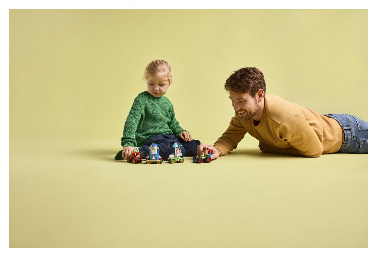 Partyzug und das Auto RC aus Toy Story 