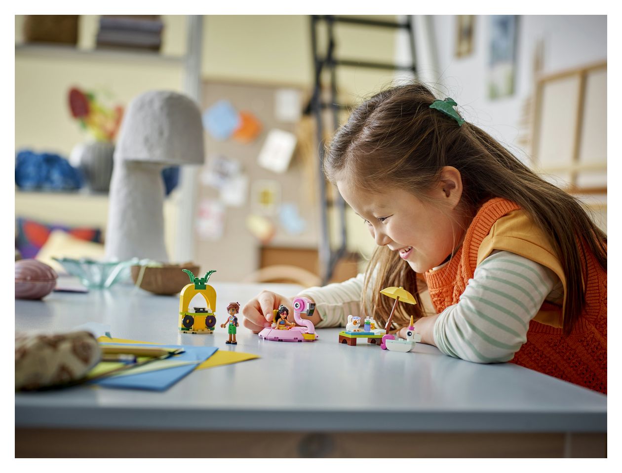 Poolparty mit Einhorn und Flamingo 