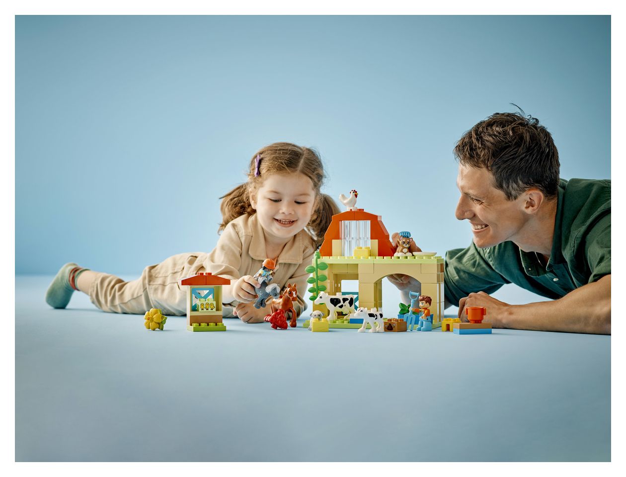 Tierpflege auf dem Bauernhof 