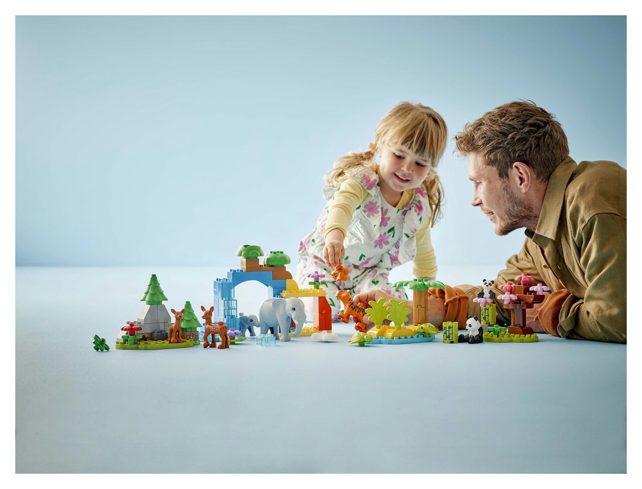 Wildtier-Familien 3-in-1-Set 