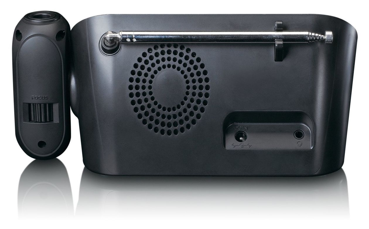 CR-615 DAB+, FM Radio Uhr  (Schwarz) 