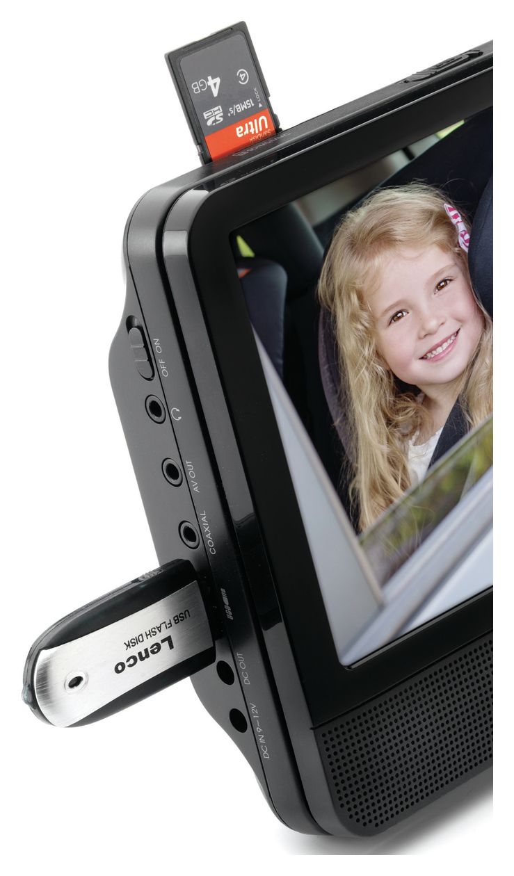 DVP-939 22,9 cm (9 Zoll) Tragbarer DVD-Player CD, CD-R, CD-RW, DVD+R, DVD+RW, DVD-R, DVD-RW 