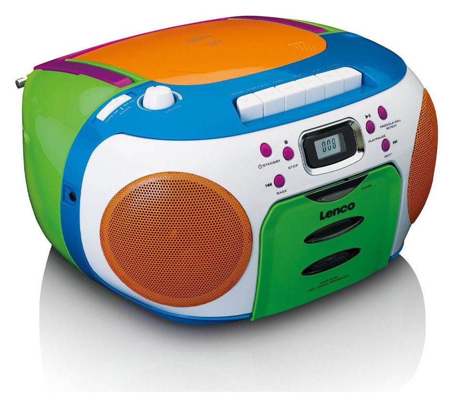 SCD-971 Kinderradio CD Player FM Radio  (Mehrfarbig) 