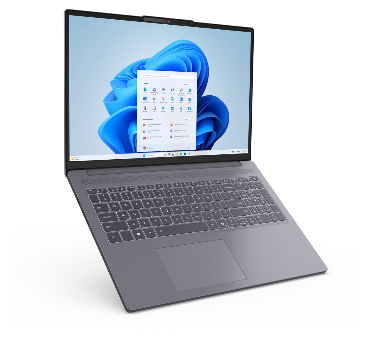 IdeaPad Slim 3 16ARP10 WUXGA Notebook 40,6 cm (16 Zoll) 1920 x 1200 Pixel 1 TB SSD Windows 11 Home AMD Ryzen 7 max. 4,75 GHz  (Grau) 