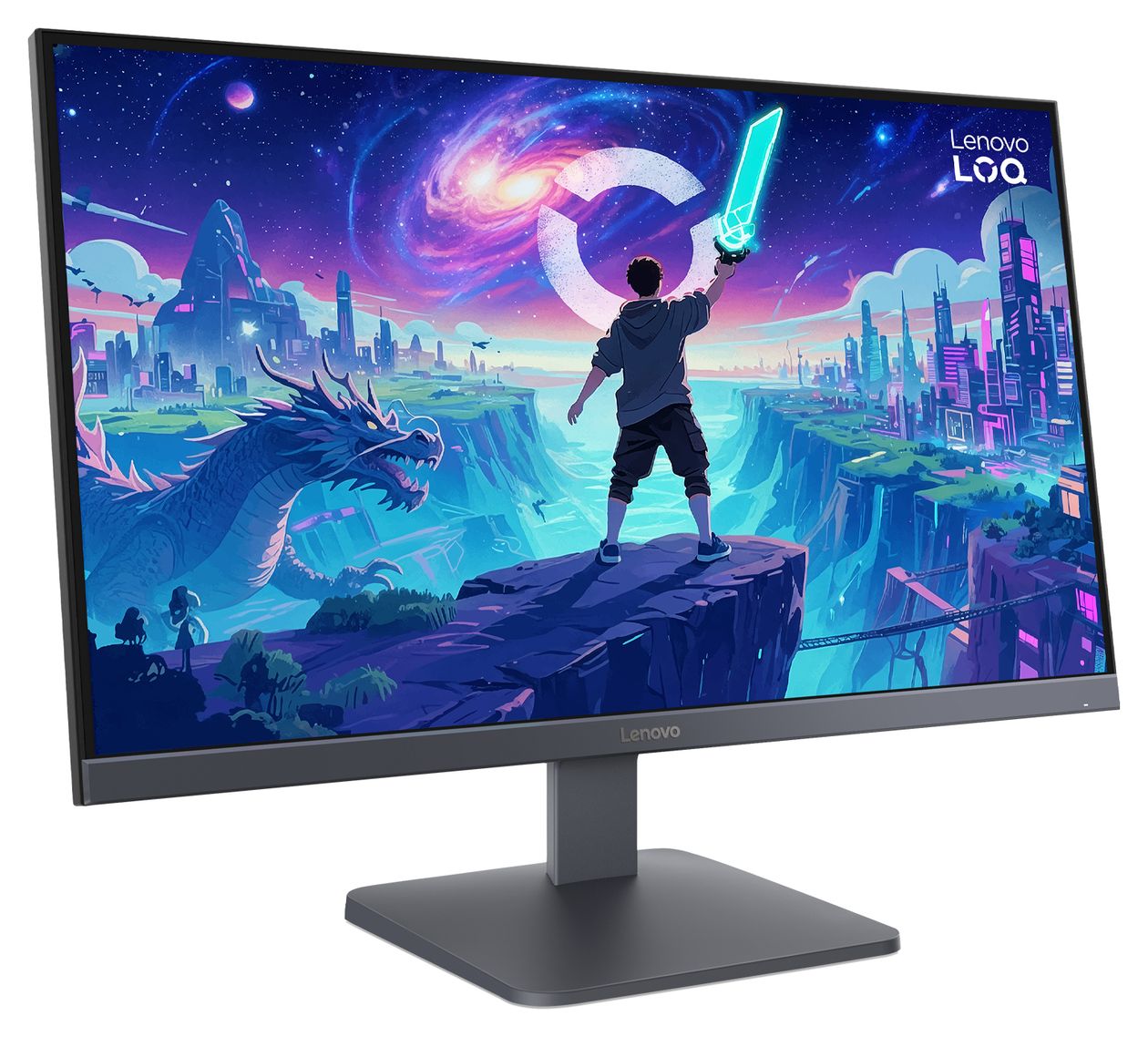 LOQ27Q-10 Quad HD Monitor 68,6 cm (27 Zoll) 16:9 4 ms 300 cd/m²  (Schwarz) 
