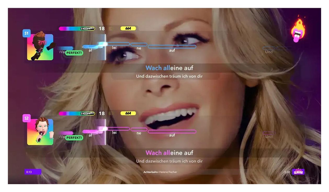 Let's Sing 2025 German Version [+ 2 Mics] (PlayStation 4) 