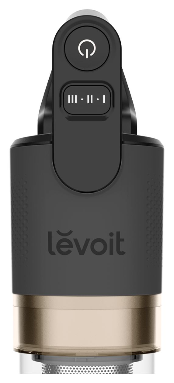 LSV-V201 Handstaubsauger Beutellos bis 50 min Laufzeit HEPA  (Schwarz) 