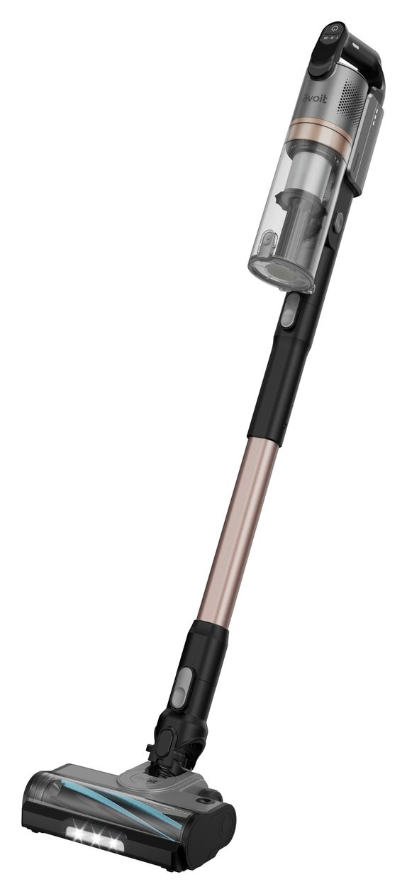 LVAC-300 Plus Handstaubsauger Beutellos bis 60 min Laufzeit 21,6 V HEPA  (Schwarz, Gold) 