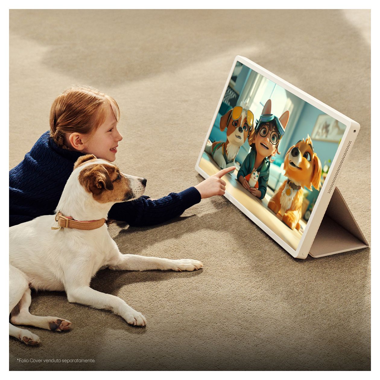 27LX6TDGA StandbyME LED 68,6 cm (27 Zoll) Fernseher Quad HD  (Beige) 