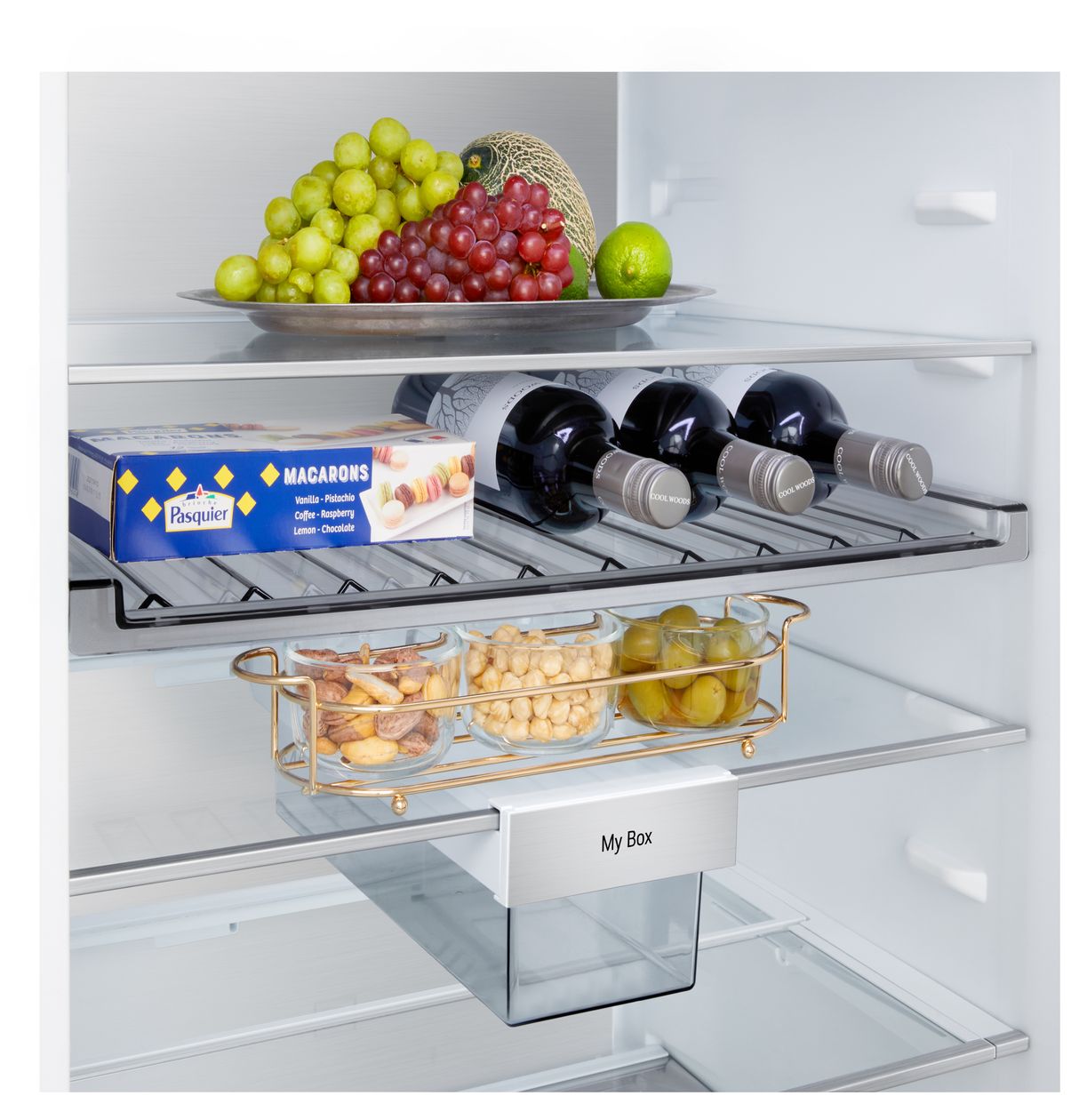 GBBS726ASW 262 l / 113 l Kühl-Gefrierkombi freistehend NoFrost 112 kWh Jahr  (Weiß) 