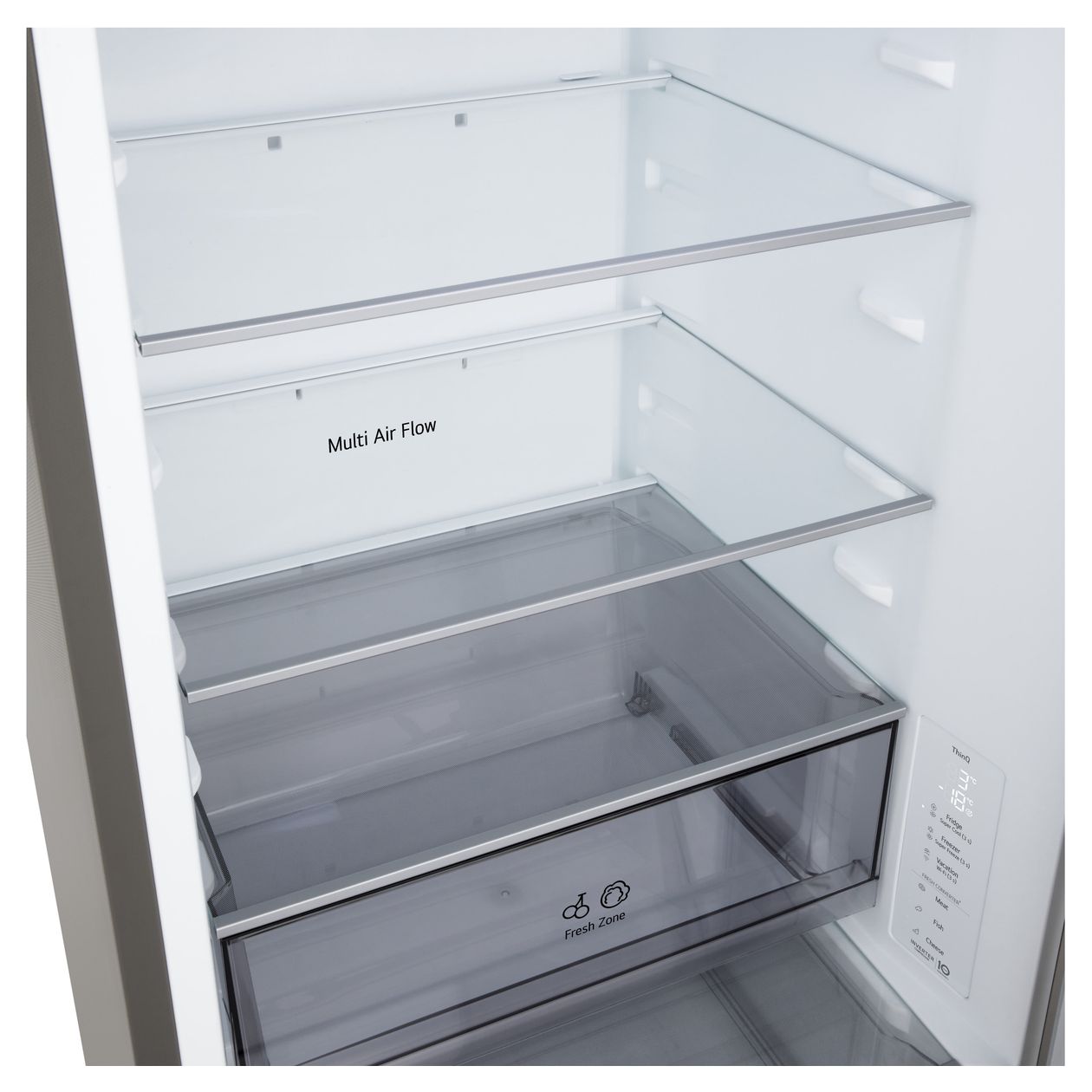 GBBSJ1CCPY 220 l / 113 l Kühl-Gefrierkombi freistehend NoFrost 169 kWh Jahr  (Silber) 