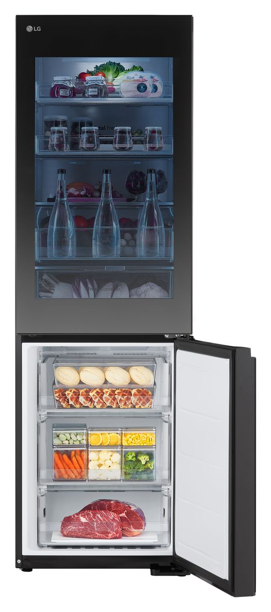 GBG5160CEV 239 l / 110 l Kühl-Gefrierkombi freistehend NoFrost 172 kWh Jahr  (Schwarz) 