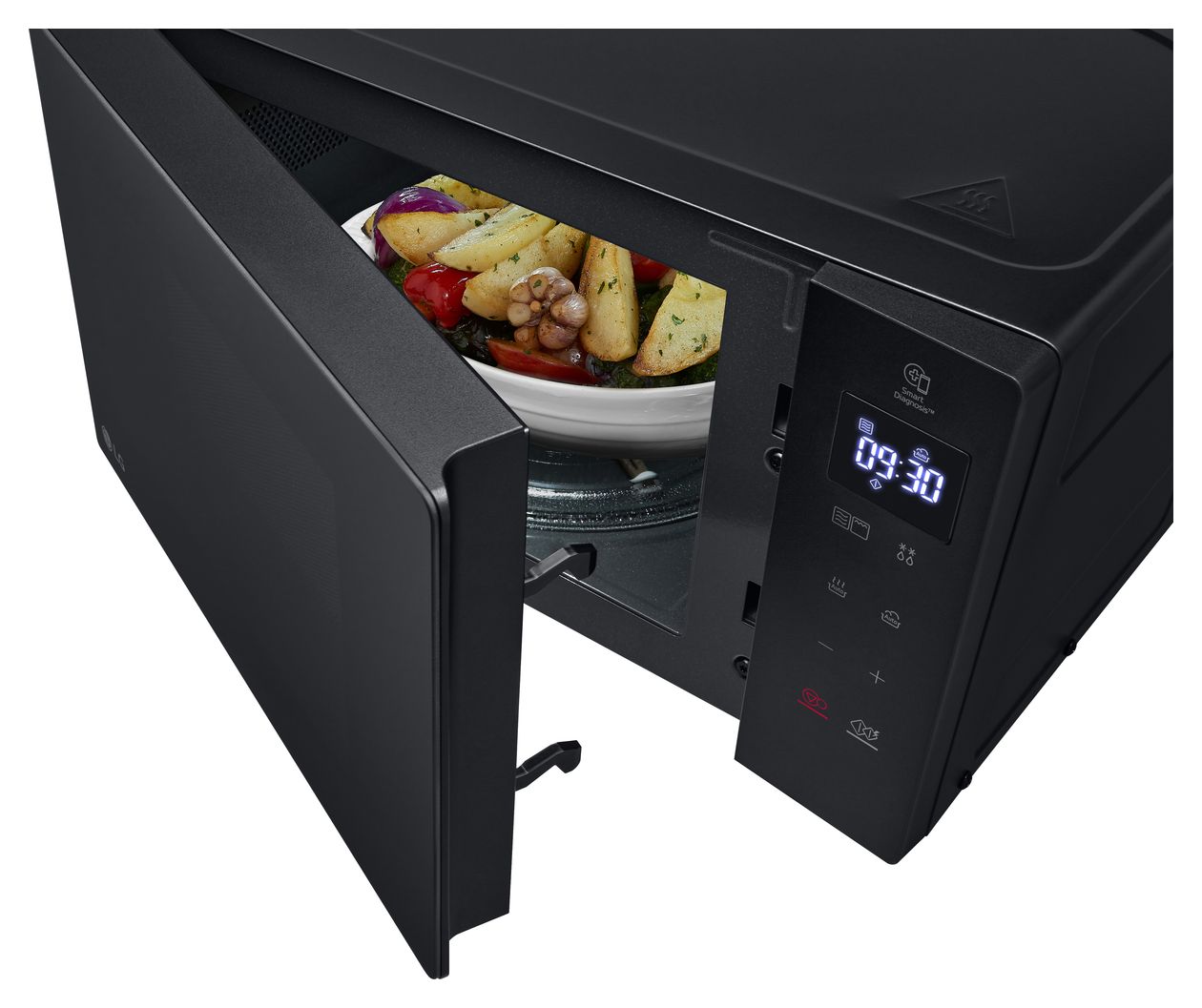 MH6032GAS Standgeräte Solo 1050 W Größe: klein 5 Stufen Grill  (Schwarz) 