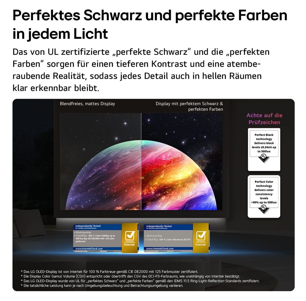 OLED48C69LB OLED 121,9 cm (48 Zoll) Fernseher 4K Ultra HD VESA 300 x 200 mm 