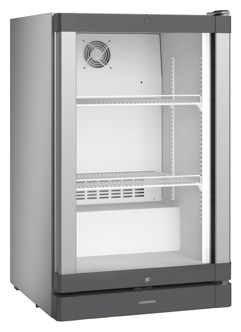 BCv1103-22 Thekenkühlgerät 75 l / Tischkühlschrank EEK: C 312 kWh Jahr  (Silber) 
