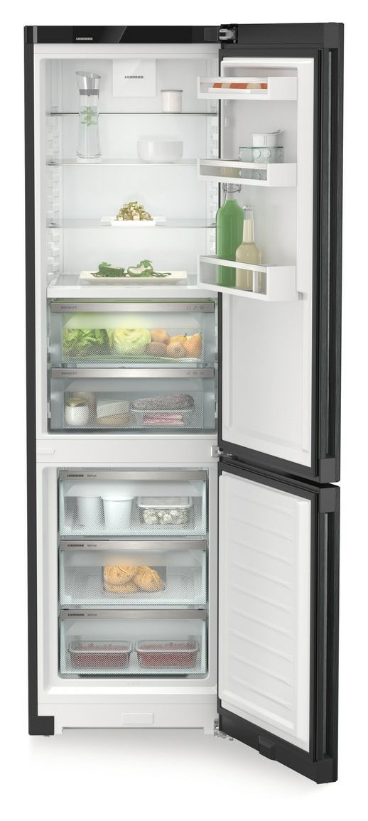 CBNbdc573i-22 258 l / 103 l Kühl-Gefrierkombi freistehend NoFrost 181 kWh Jahr  (Schwarz) 