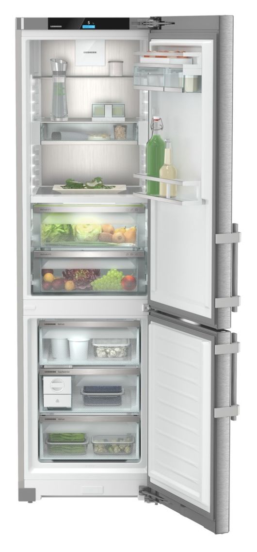 CBNsda575i-22 259 l / 103 l Kühl-Gefrierkombi freistehend NoFrost 116 kWh Jahr  (Silber) 