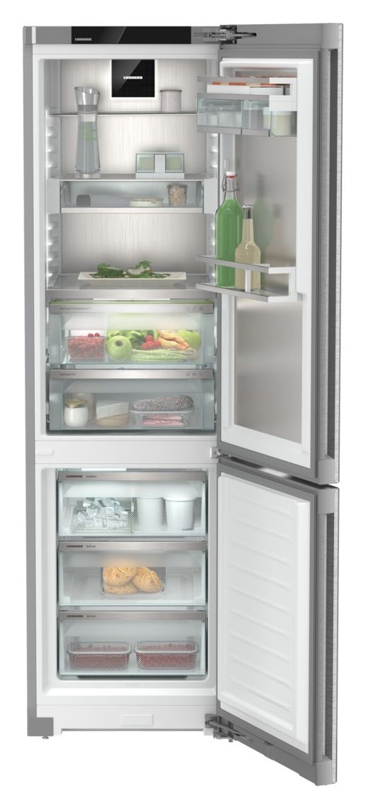 CBNstd579i-20 Peak 259 l / 104 l Kühl-Gefrierkombi freistehend NoFrost 226 kWh Jahr  (Edelstahl) 