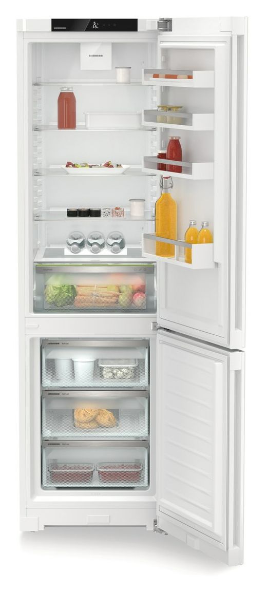 CNc5703-22 268 l / 103 l Kühl-Gefrierkombi freistehend NoFrost 162 kWh Jahr  (Weiß) 