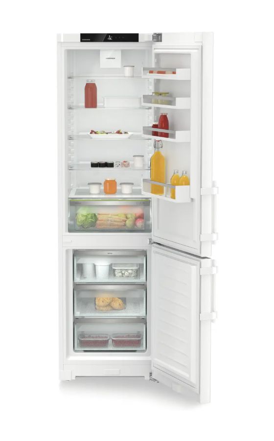 CNc5713-20 pure 268 l / 103 l Kühl-Gefrierkombi freistehend NoFrost 162 kWh Jahr  (Weiß) 