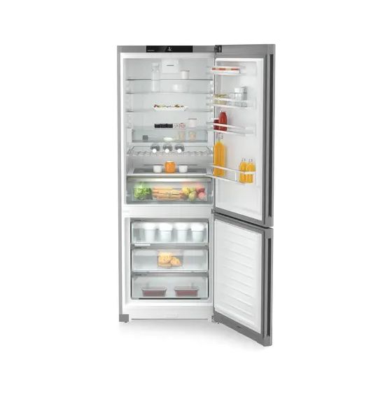 CNsfa7723-20 Plus 348 l / 138 l Kühl-Gefrierkombi freistehend NoFrost 118 kWh Jahr  (Silber) 