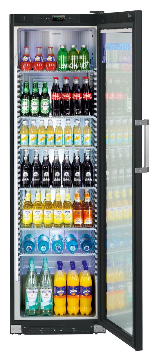 FKDv4523-22 PremiumPlus 422 l / Kühlschrank freistehend EEK: D 687,3 kWh Jahr  (Schwarz) 