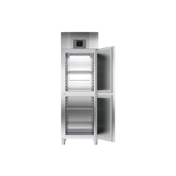 GKPv6577-40 464 l Kühlschrank freistehend EEK: C 578 kWh Jahr  (Edelstahl) 