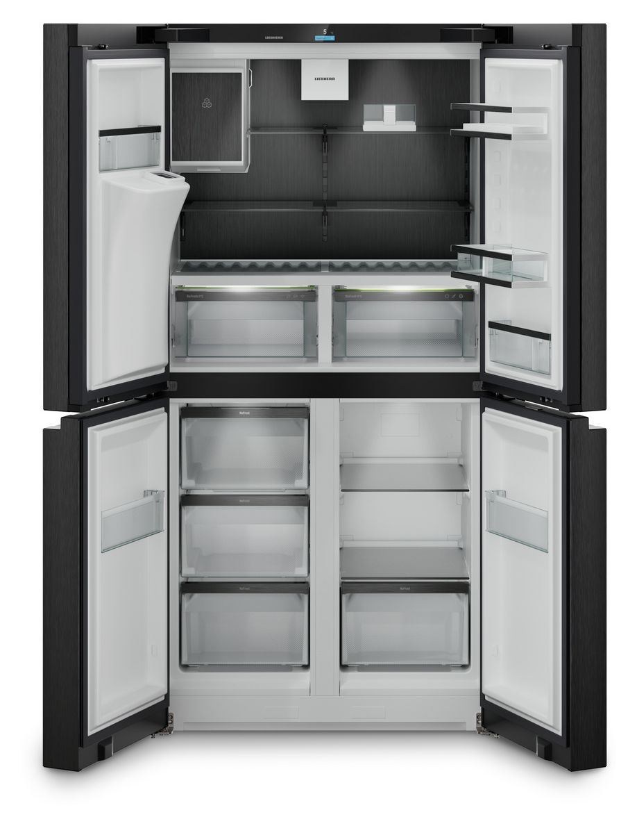 MBbsdi9028-20 Plus BioFresh Side-by-Side Kühl-/ Gefrierkombination French Door 309 l / 237 l 285 kWh NoFrost 1805 mm x 906 mm  (Edelstahl) 