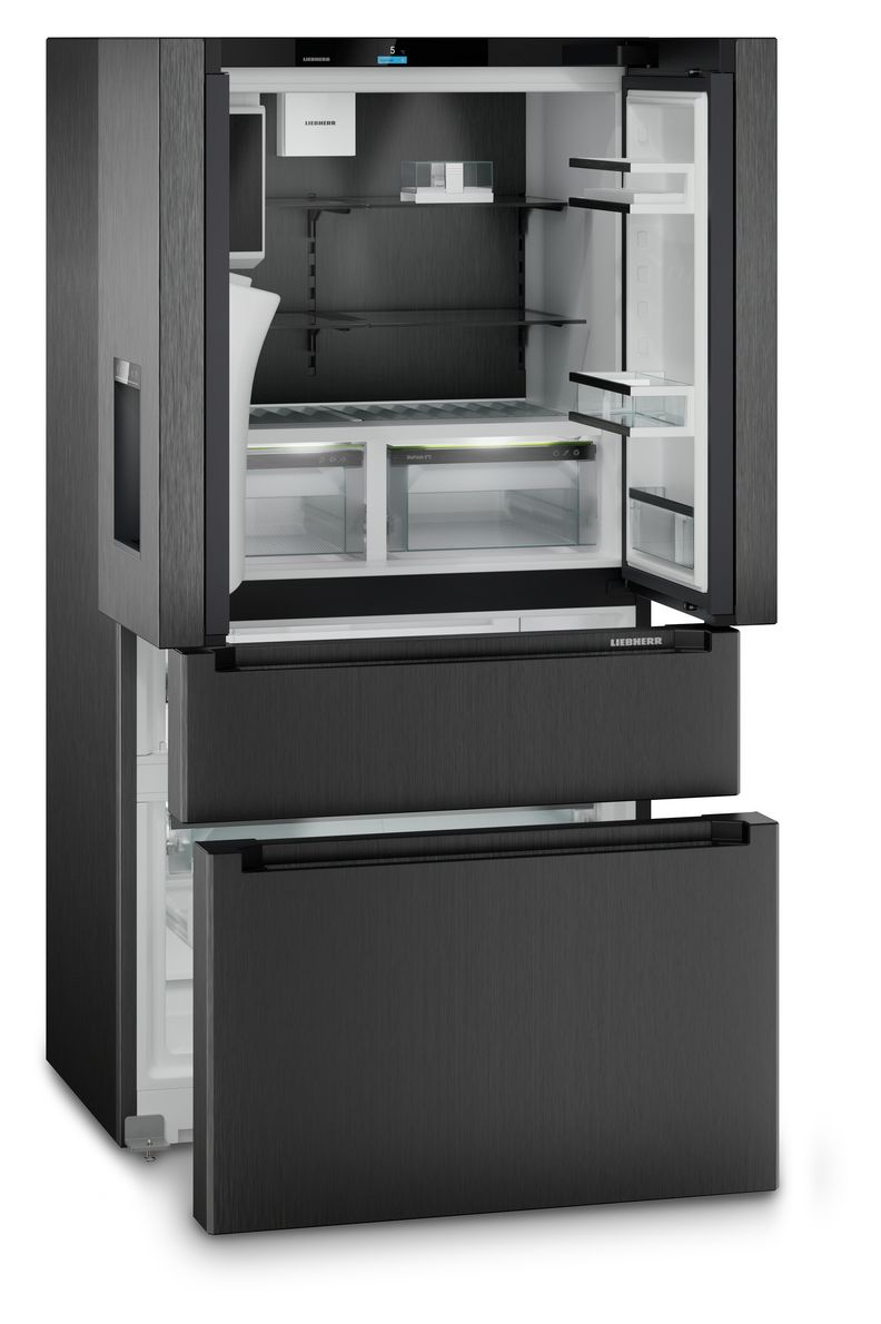 MBbsdi9528-20 Plus BioFresh Side-by-Side Kühl-/ Gefrierkombination French Door 308 l / 230 l 284 kWh NoFrost 1805 mm x 906 mm  (Edelstahl) 