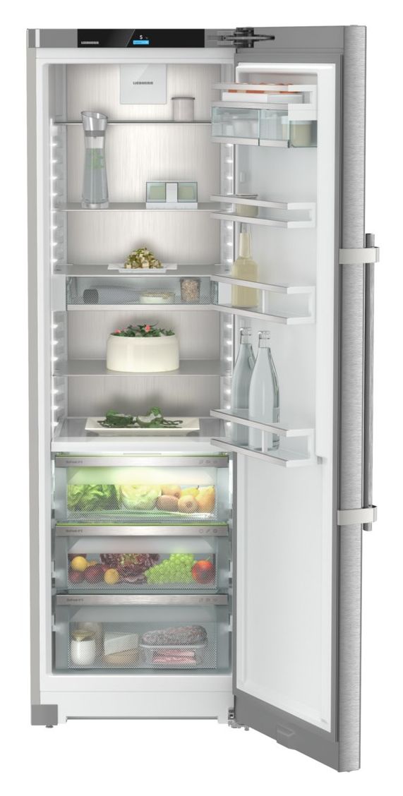 RBsdc525i-22 387 l / 387 l Kühlschrank freistehend EEK: C 108 kWh Jahr  (Silber) 