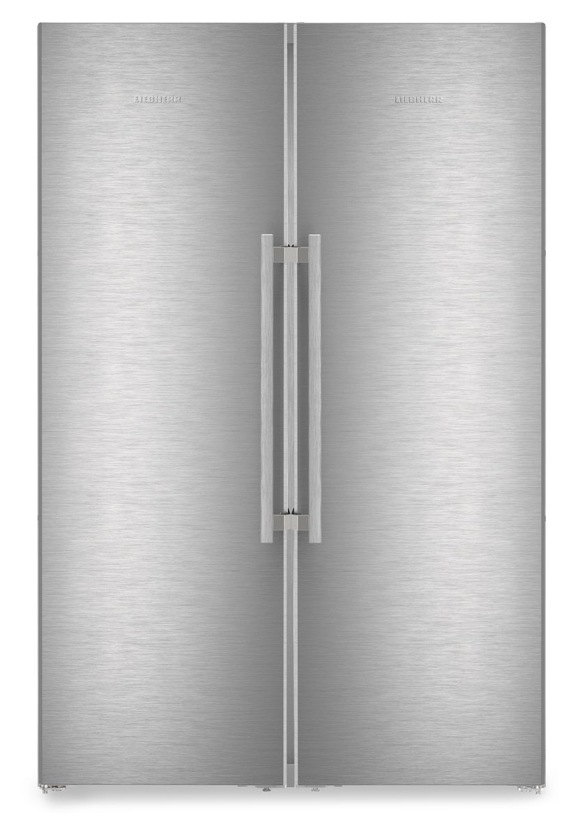 XRFst5295-22 Peak Europäischer Side-by-Side Kühl-/ Gefrierkombination 387 l / 278 l NoFrost 1855 mm x 1204 mm  (Edelstahl) 