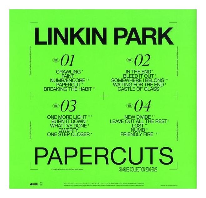 Linkin Park - Papercuts(Singles Collection 2000-2023) 