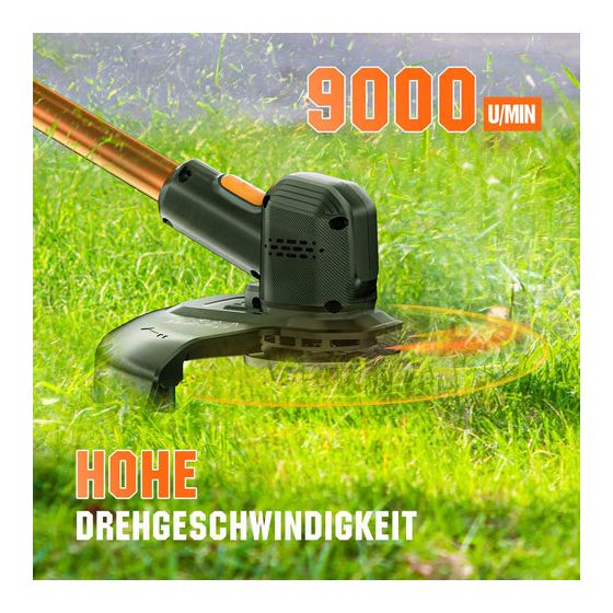 U20GT01-0U110 2Ah 1,41 kg Rasentrimmer 