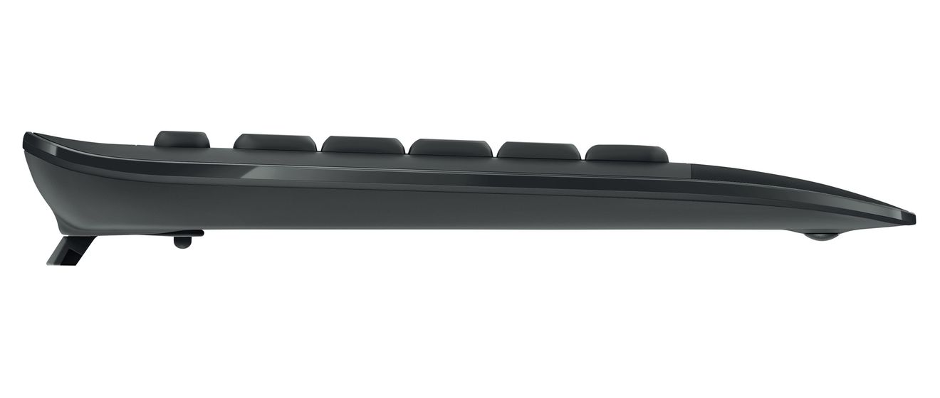 Advanced Wireless Combo Universal Tastatur USB 2.4 GHz  (Schwarz) 
