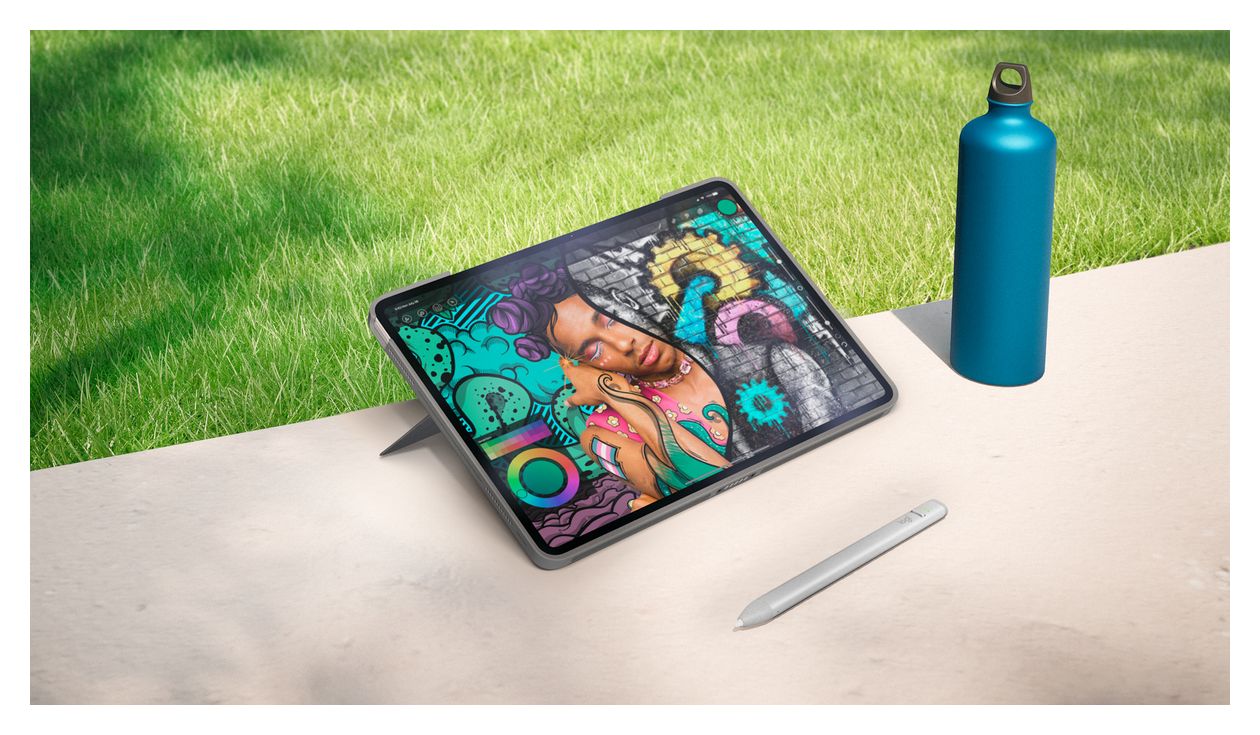 Combo Touch für Apple iPad Air 11-inch (M2) bis 27,9 cm (11") (Oxford Grey) 