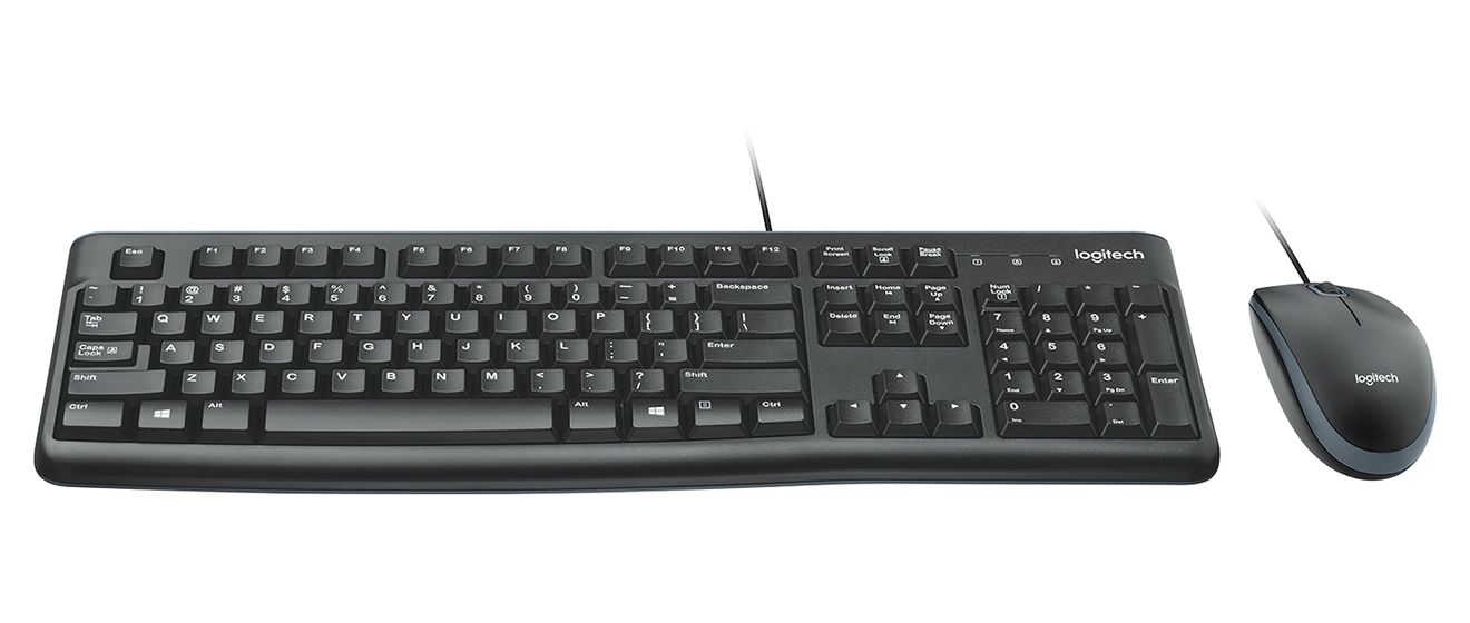 Desktop MK120 Tastatur USB  (Schwarz) 