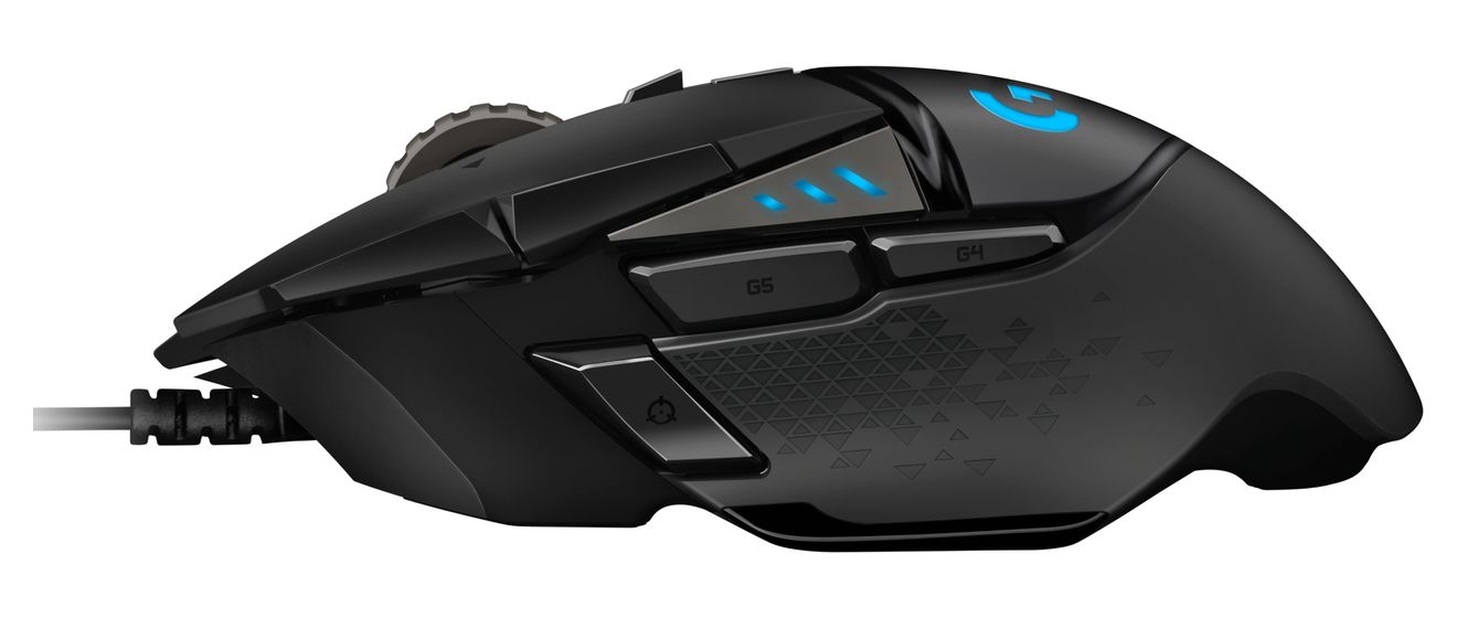 G502 Hero 25600 DPI Gaming Maus Optisch  (Schwarz) 