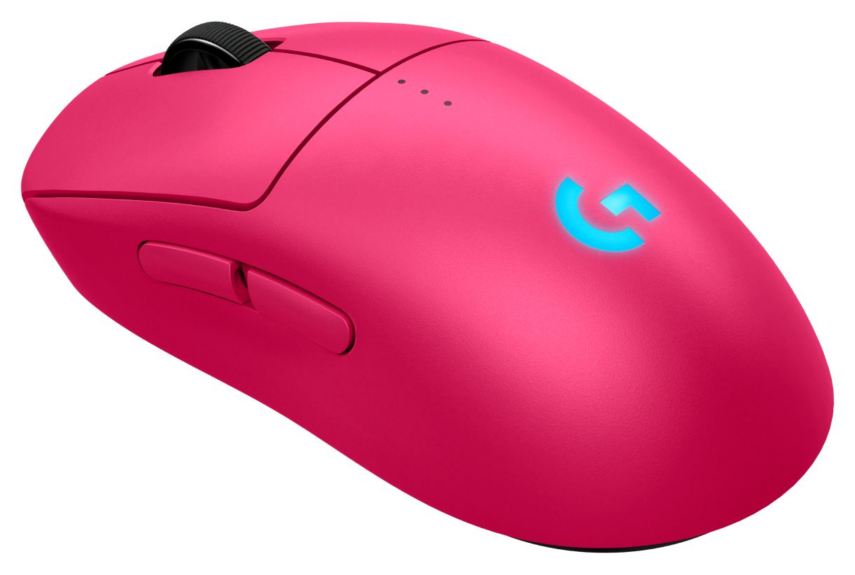 Pro 2 Lightspeed 32000 DPI Gaming Maus Optisch  (Magenta) 
