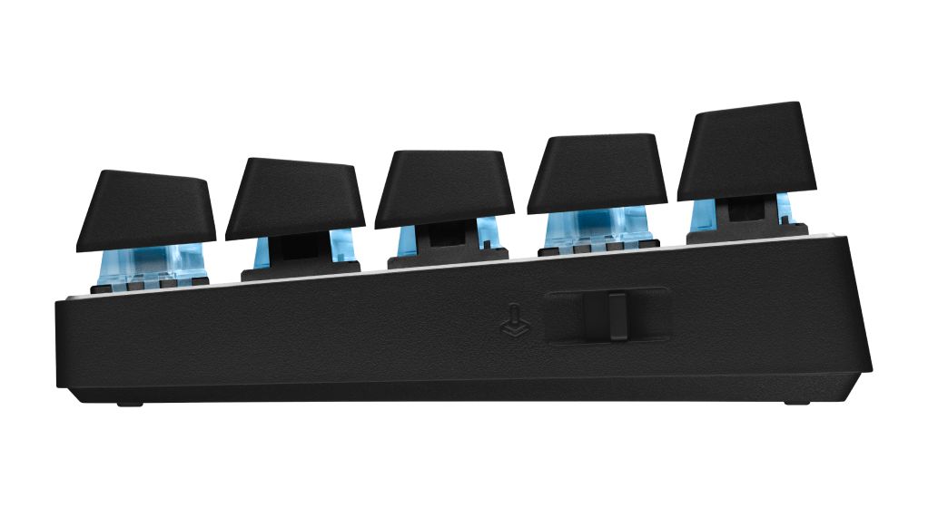 Pro X 60 RGB-LED Gaming Tastatur RF Wireless + Bluetooth 2.4 GHz  (Schwarz) 