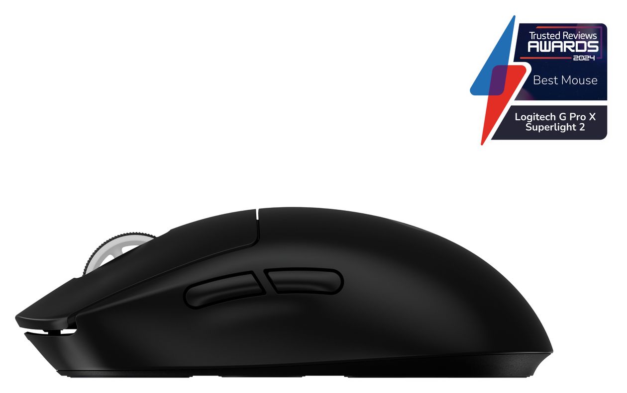 Pro X Superlight 2 32000 DPI Gaming Maus Optisch  (Schwarz) 