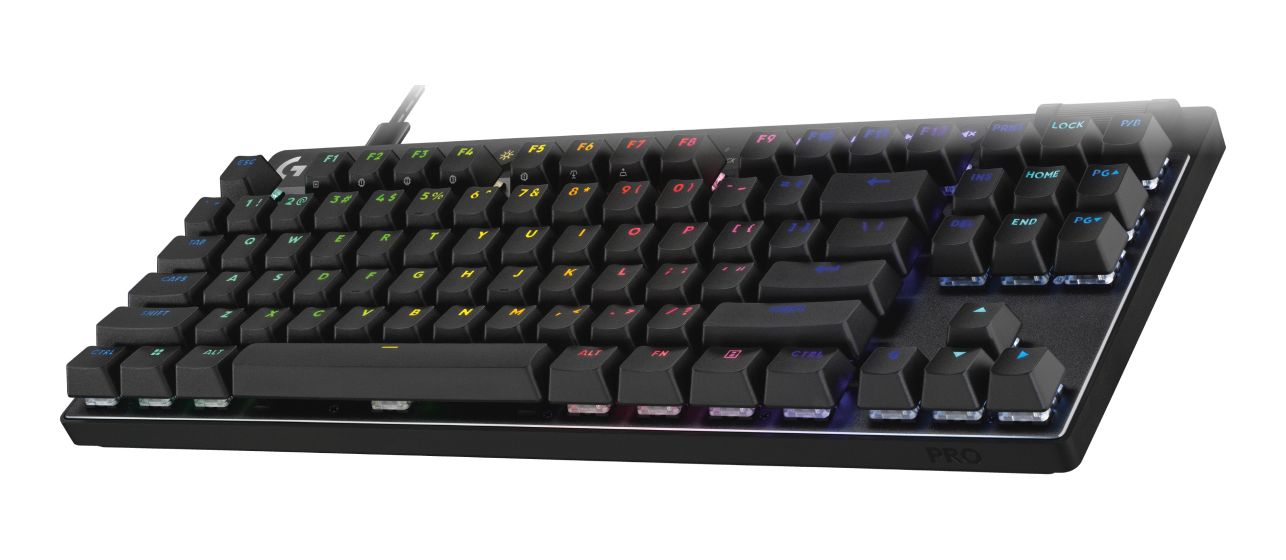 Pro X TKL Rapid LED Gaming Tastatur USB  (Schwarz) 