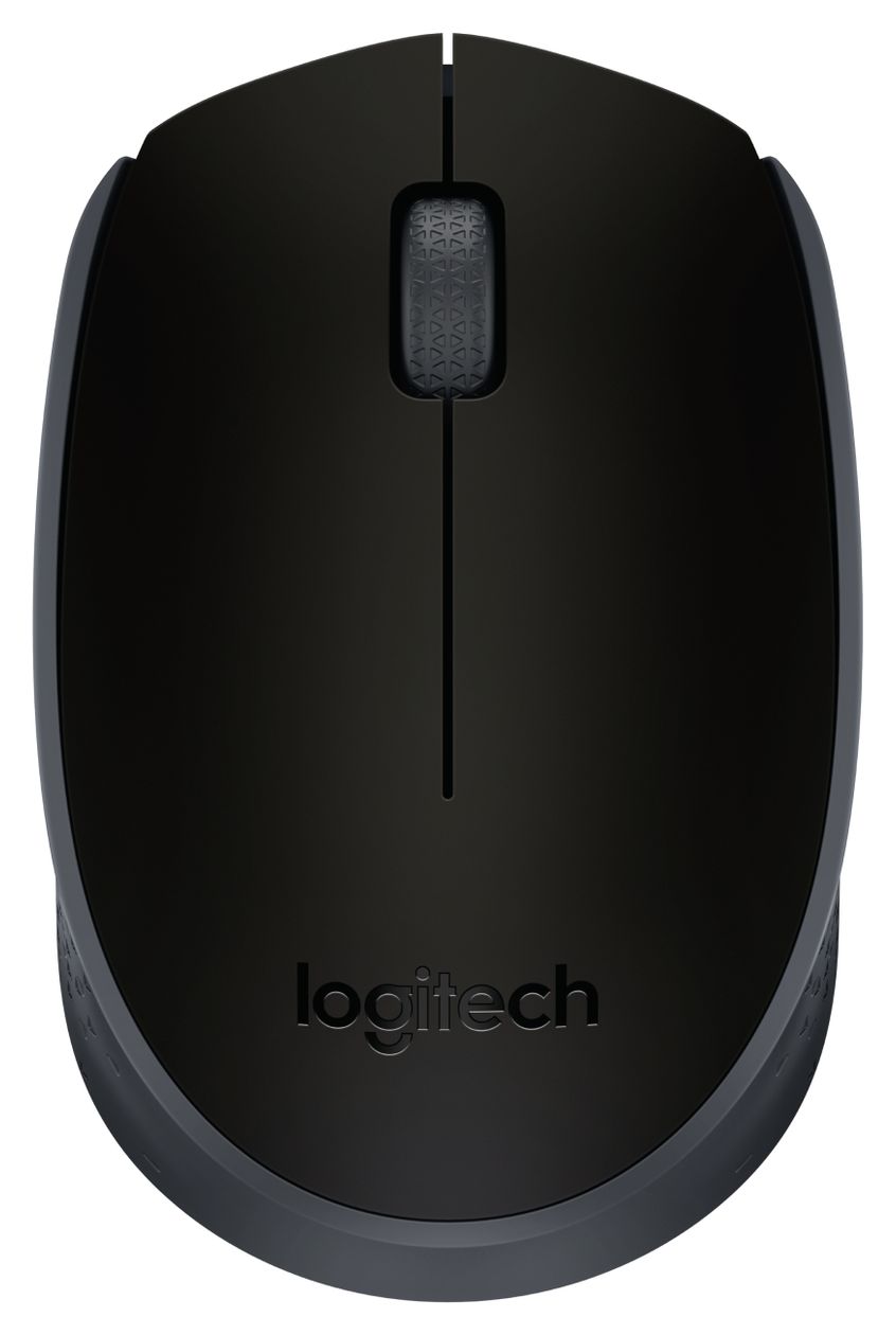 M171 1000 DPI Büro Maus Optisch  (Schwarz, Grau) 