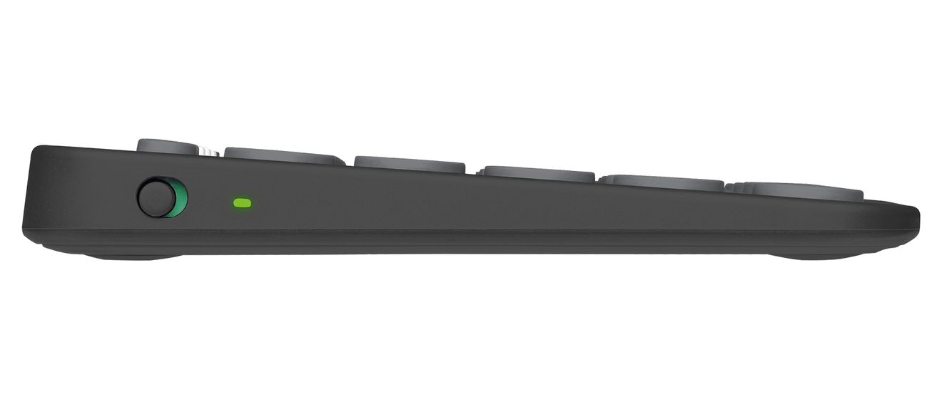 Pebble Keys 2 K380s Universal Tastatur Bluetooth  (Graphit) 