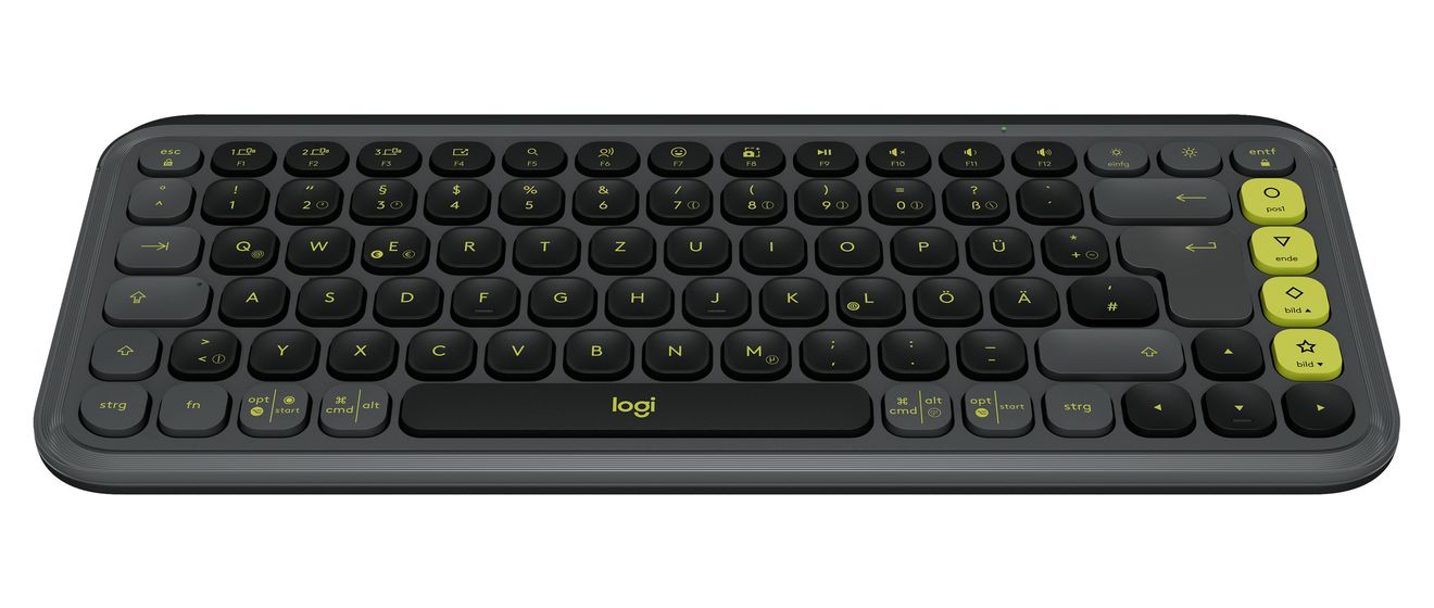 POP Icon Keys Universal Tastatur Bluetooth  (Graphit) 