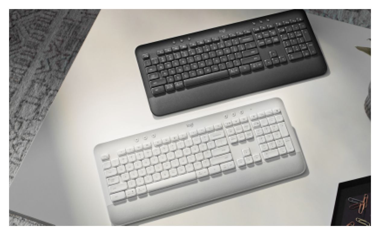 Signature K650 Büro Tastatur Bluetooth  (Weiß) 