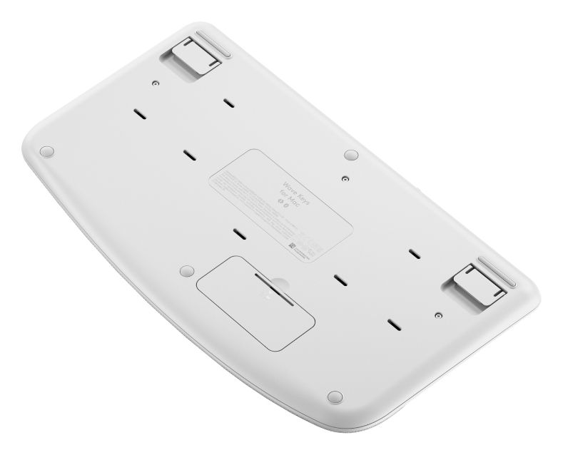 Wave Keys for Mac Heimbüro Tastatur Bluetooth  (Weiß) 