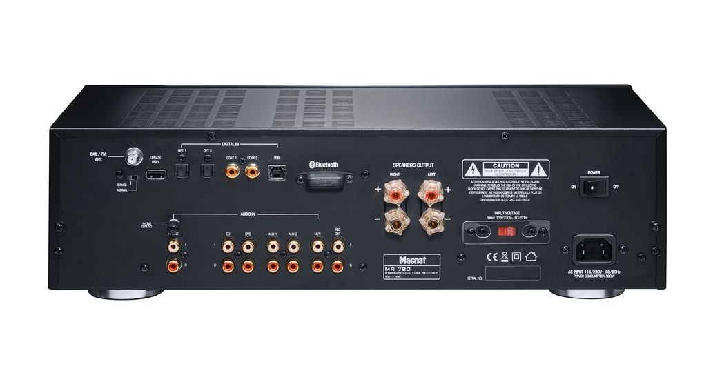MR780 DAB+, FM Receiver 100 W  (Schwarz) 