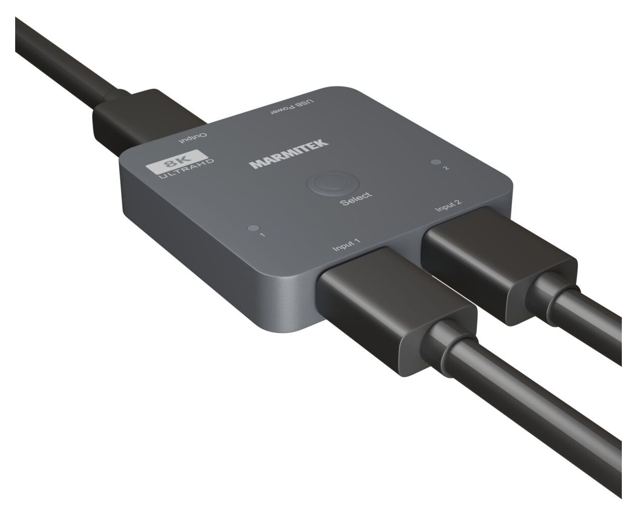 Connect 720 - HDMI Switch 8K 60Hz - 4K 120Hz - HDMI 2.1 - 2 Eingänge / 1 Ausgang 