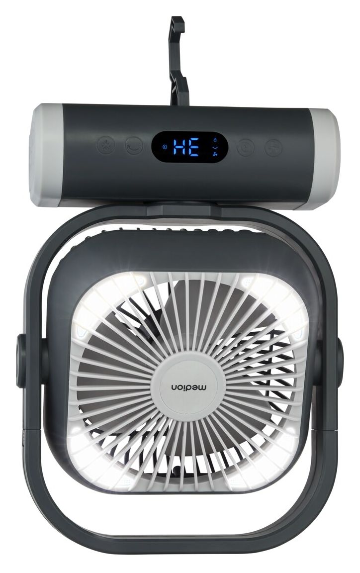 E10TF MD12065 Ventilator Zimmerdecke, Flur, Tisch 48 dB  (Grau, Weiß) 