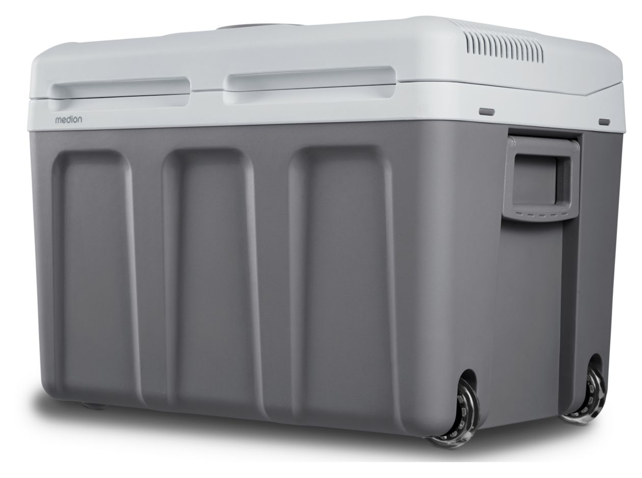 MD13102 40 l Kühlbox  (Silber, Weiß) 